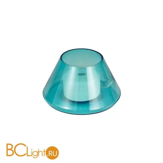 Настольная лампа Ideal Lux Fiaccola TL1 Azzurro 102979