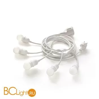 Уличный подвесной светильник Ideal Lux FIESTA SP5 BIANCO