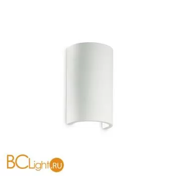 Настенный светильник Ideal Lux FLASH GESSO AP1 ROUND