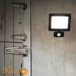 Уличный настенный светильник Ideal Lux FLOOD AP SENSOR 30W BK 251011