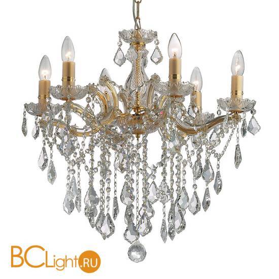 Люстра Ideal Lux FLORIAN SP6 ORO 035635