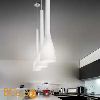 Подвесной светильник Ideal Lux FLUT SP1 BIG BIANCO 035666 - Фото 0