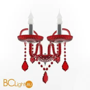 Бра Ideal Lux Giudecca AP2 Rosso № 10256