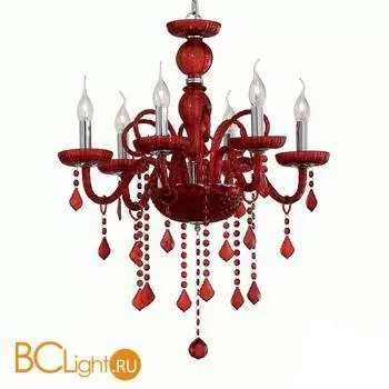 Люстра Ideal Lux Giudecca SP6 Rosso 27418