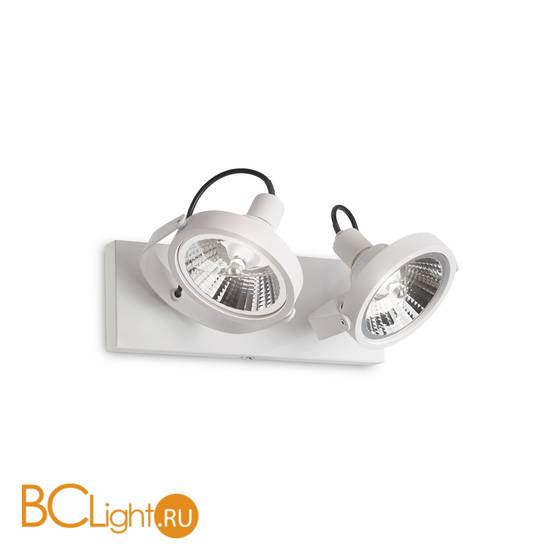 Потолочный светильник Ideal Lux GLIM PL2 BIANCO