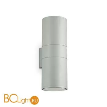 Уличный настенный светильник Ideal Lux GUN AP2 BIG GRIGIO