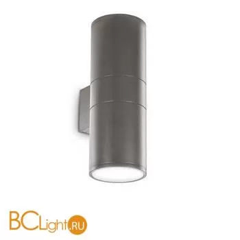 Уличный настенный светильник Ideal Lux GUN AP2 SMALL ANTRACITE 236841