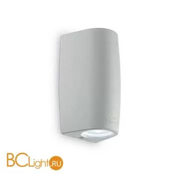 Уличный настенный светильник Ideal Lux Keope Ap2 Small Grigio 147796