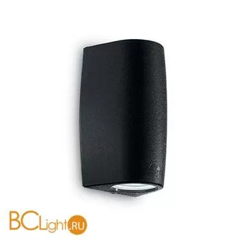 Уличный настенный светильник Ideal Lux Keope Ap2 Small Nero 147819