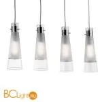 Подвесной светильник Ideal Lux KUKY CLEAR SP4 023038