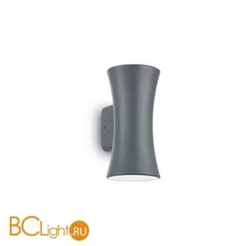 Уличный настенный светильник Ideal Lux Lab AP2 ANTRACITE 161556