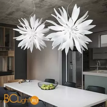 Подвесной светильник Ideal Lux Leaves Sp12 Bianco 112268 - Фото 0