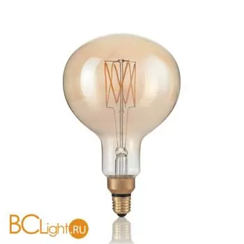 Лампа Ideal Lux E27 GLOBO D160 04W 2200K CRI80 AMBRA 129877