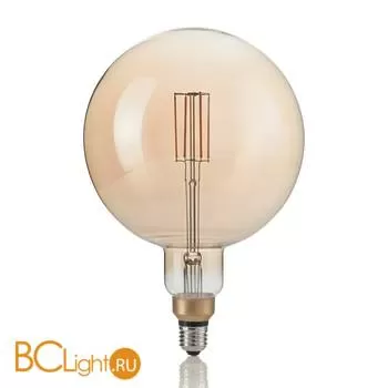 Лампа Ideal Lux E27 GLOBO D195 04W 2200K CRI80 AMBRA 130187