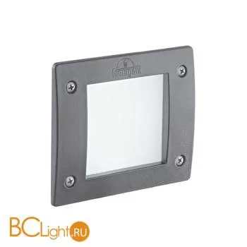 Встраиваемый спот (точечный светильник) Ideal Lux Leti FL1 Square Grigio 096599