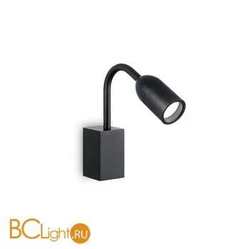 Уличный настенный светильник Ideal Lux Loop AP1 NERO 179124