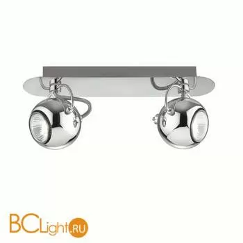 Спот (точечный светильник) Ideal Lux Lunare AP2 Cromo 66806