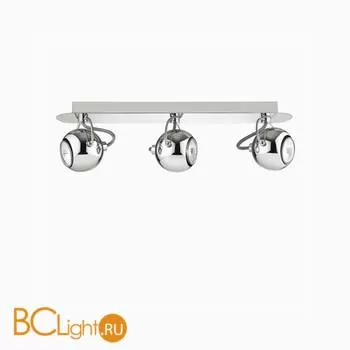 Спот (точечный светильник) Ideal Lux Lunare AP3 Cromo 66813