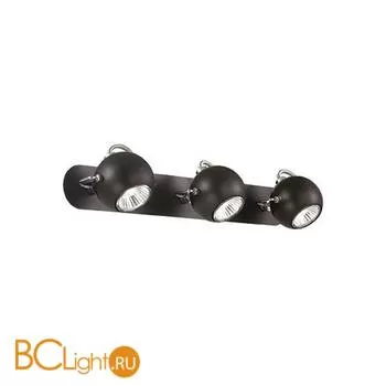 Спот (точечный светильник) Ideal Lux Lunare AP3 Nero 061931