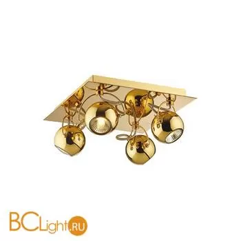 Спот (точечный светильник) Ideal Lux Lunare PL4 Oro 089706