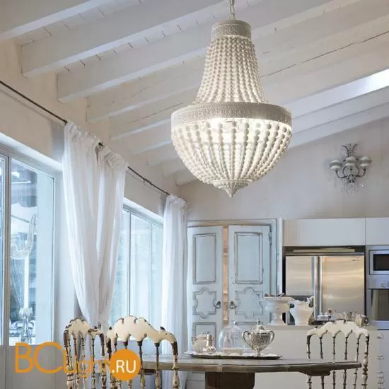 Подвесной светильник Ideal Lux Monet SP5 Bianco 162737