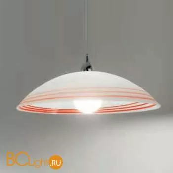 Подвесной светильник Ideal Lux NIK SP1 BIANCO E ROSSO 077864