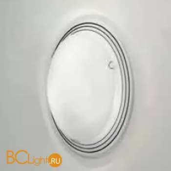 Настенно-потолочный светильник Ideal Lux NIK PL2 BIANCO E NERO 073637