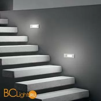 Уличный настенный светильник Ideal Lux NINA AP1 BIG BIANCO 4000K