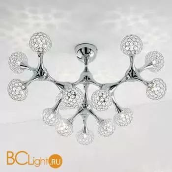 Потолочная люстра Ideal Lux Nodi PL15 Crystal 093512