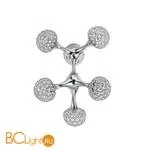 Потолочная люстра Ideal Lux Nodi PL5 Crystal 098043 - Фото 1