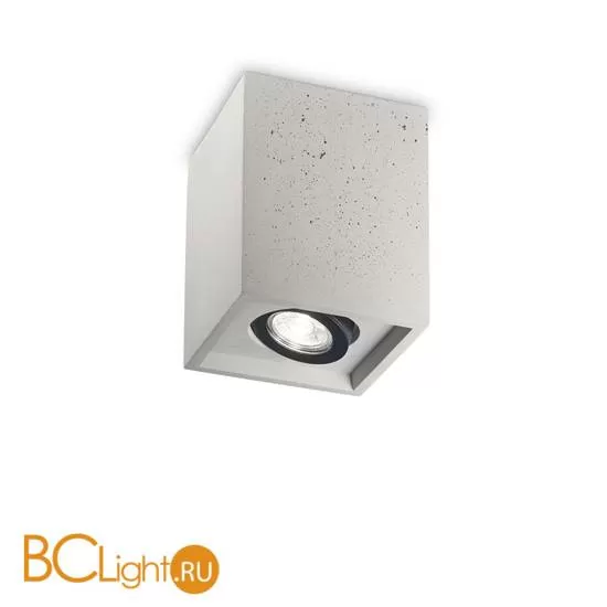 Спот (точечный светильник) Ideal Lux Oak PL1 Square Cemento 150475