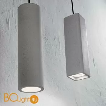 Подвесной светильник Ideal Lux Oak SP1 Round Cemento 150635 - Фото 0