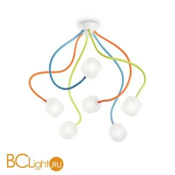 Потолочная люстра Ideal Lux Octopus PL6 Color 174976