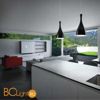 Подвесной светильник Ideal Lux OLIMPIA SP1 NERO 012919 - Фото 0