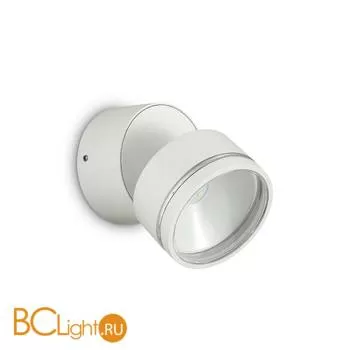 Уличный настенный светильник Ideal Lux Omega ROUND AP1 BIANCO 172538