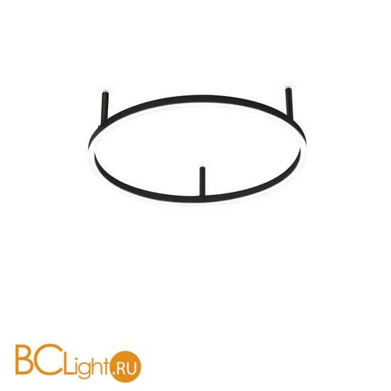 Потолочный светильник Ideal Lux ORACLE SLIM PL D050 ROUND BK 3000K 265988