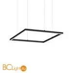 Подвесной светильник Ideal Lux ORACLE SLIM SP D50 SQUARE BK 3000K 259161