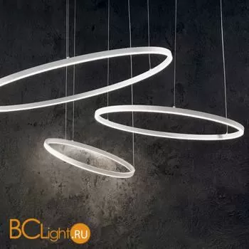 Подвесной светильник Ideal Lux ORACLE SLIM SP D70 ROUND WH 4000K 269863 - Фото 0