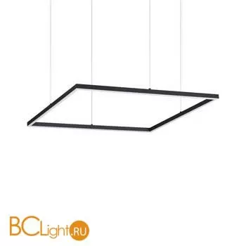 Подвесной светильник Ideal Lux ORACLE SLIM SP D70 SQUARE BK 3000K 259185