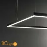 Подвесной светильник Ideal Lux ORACLE SLIM SP D70 SQUARE BK 3000K 259185 - Фото 0