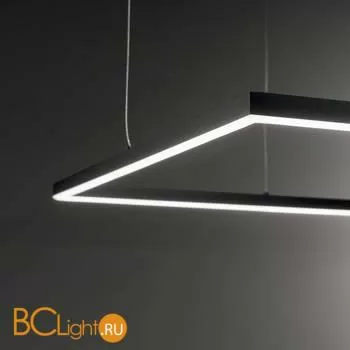 Подвесной светильник Ideal Lux ORACLE SLIM SP D90 SQUARE BK 3000K 259208 - Фото 0