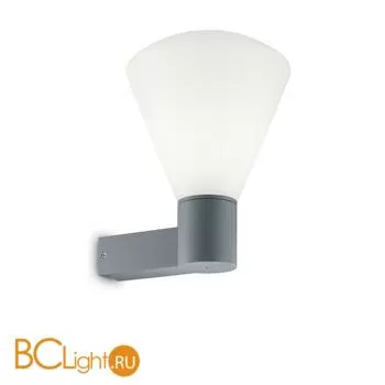 Уличный настенный светильник Ideal Lux Ouverture AP1 GRIGIO 187099