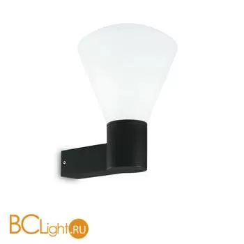 Уличный настенный светильник Ideal Lux Ouverture AP1 NERO 173498