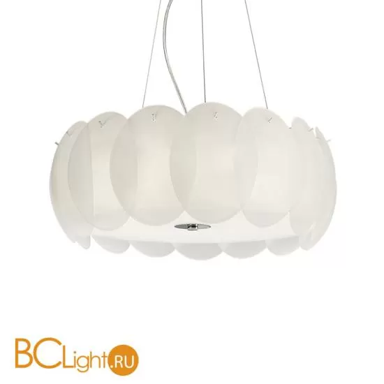 Подвесной светильник Ideal Lux Ovalino SP8 Bianco 090481