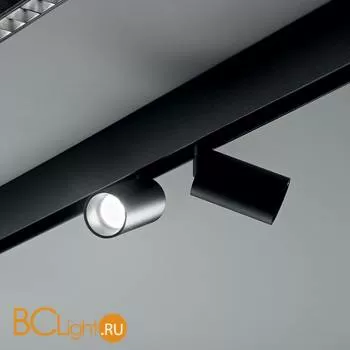 Трековый светильник Ideal Lux Oxy Track Double 15W Black 224145