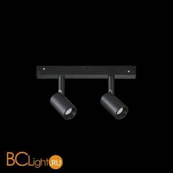 Трековый светильник Ideal Lux Oxy Track Double 15W Black 224145 - Фото 0