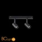Трековый светильник Ideal Lux Oxy Track Double 15W Black 224145 - Фото 0