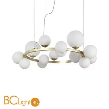 Люстра Ideal Lux PERLAGE SP14 OTTONE SATINATO 283814