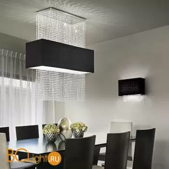 Настенный светильник Ideal Lux Phoenix AP2 Nero 113715 - Фото 0