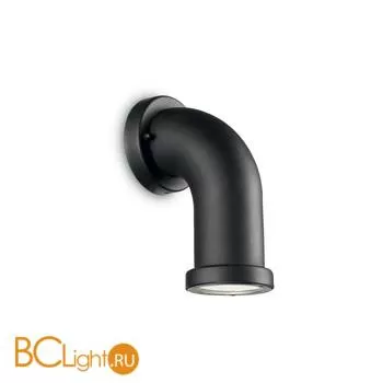 Уличный настенный светильник Ideal Lux Pipeline AP1 NERO 160559